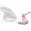 Stampo in silicone Cicogna