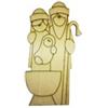 Sagoma in legno Nativita' Country piccola