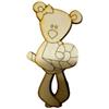 Sagoma in legno Orsetto Candy medio