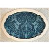 Velluto Devorè Broccato Acquamarina cm 50 x 70