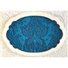 Velluto Devorè Broccato Teal cm 50 x 70