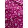 Velluto Glitter Broderie Bordeaux cm 50 x 70