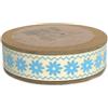 Nastro in cotone Fiori Azzurri