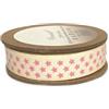 Nastro in cotone Stelline Rosa