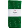 Tessuto Velluto Verde con Glitter argento