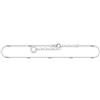 Thomas Sabo - cavigliera argento sterling Non un gioiello Donna, Argento, one size - AK0031-001-21-L27V