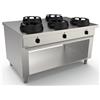 Ristosubito Cucina wok CI N.5 fuochi Potenza bruciatori a scelta Modello RisCu069