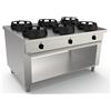 Ristosubito Cucina wok CI N.6 fuochi Potenza bruciatori a scelta Modello RisCu073