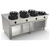 Ristosubito Cucina wok CI N.7 fuochi Potenza bruciatori a scelta Modello RisCu077