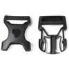Ortlieb Ortlieb Fibbia completa x-stealth 25mm nero