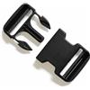 Ortlieb Ortlieb Fibbia completa stealth 50mm nero