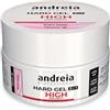Andreia Professional Hard Gel Bifasico Alta Viscosità 2 in 1 LED e UV - Rosa Morbido 44gr