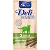 LIFE CAT DELI STICK GATTO TACCHINO E CONIGLIO 3 PZ