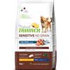 NovaFood Trainer Natural Trainer Sensitive No Grain Adult Small Toy Trota e Patate 2 Kg Cane