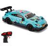 CMJ RC Cars Auto Mercedes DTM con Licenza Ufficiale Telecomando 1:24 Scala 2,4 GHz Blu