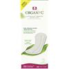 Organyc Slip piatto in 100% cotone biologico certificato dentro e fuori - Assorbente igienico quotidiano, privo di pasta di legno, profumi, SAP e sostanze chimiche - Maxi Flow, 20 pezzi
