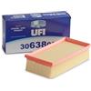 UFI Filters, Filtro Aria 30.638.00, Filtro Aria per Ricambio, Adatto a Auto, Applicabile su Diversi Modelli Citroen, DS Automobiles, Opel, Peugeot e Vauxhall