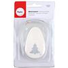 Rayher Fustellatrice Creativa Albero di Natale, Diametro 3,81 Cm - 1,5 Pollici, Grammatura Carta Fino A 200G/M², Carta Cartoncino Scrapbooking Etichette, Decorazioni Natalizie, 69010000