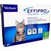 Virbac Effipro Spot-on 50 mg 4 Pipette Gatto