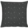 Apeltstoffe, Federa per Cuscino Mars, 49 x 49 cm, Nero (Schwarz)