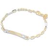 GioiaPura Bracciale Bambino Con Targa Oro 18kt Gioiello Gioiapura Oro 750 GP-S194107