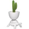 QEEBOO vaso TURTLE CARRY PLANTER - 36004WH