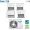 CLIMATIZZATORE QUADRI 9+12+12+12 CONSOLE HISENSE R-32 A++A+ DC INVERTER LINEA 2026 5AMW105U4RAA