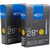 Schwalbe SV15 SV 15, camera d'aria per bici da corsa, lunghezza extra lunga, 60 mm, 700 x 18-28 C B067