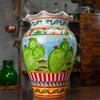 CERAMICHE CALTAGIRONE Giara Ceramica Siciliana Caltagirone Decoro Sicilia cm 52
