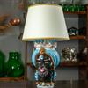 CERAMICHE CALTAGIRONE Lume Testa di moro in Ceramica di Caltagirone Uomo Luxury Madreperlato cm 62
