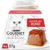 Gourmet Purina Gourmet Revelations mousse al manzo per gatto (57 gr) 3 confezioni (12 x 57 g)
