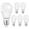 Aigostar Lampadina LED E27 Luce Bianca Calda, 10W 3000K, 950lm, Angolo del Fascio di 280 Gradi, CRI>80+, non dimmerabile - Pacco da 5