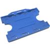 evohold Porta-badge blu rilevabile raggi X e Metal Detector, orizzontale doppio lato. 100pz