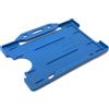 evohold Porta-badge blu rilevabile raggi X e Metal Detector, orizzontale singola lato. 100pz
