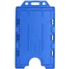 evohold Porta-badge blu rilevabile raggi X e Metal Detector, verticale doppio lato. 100pz