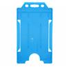 evohold Porta-badge azzurri biodegradabili, verticali singolo lato. 100Pz