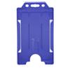 evohold Porta-badge blu navy biodegradabili, verticali singolo lato. 100Pz