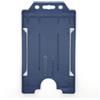 evohold Porta-badge blu scuro biodegradabili, verticali singolo lato. 100Pz