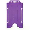 evohold Porta-badge viola biodegradabili, verticali singolo lato. 100Pz