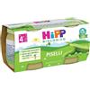 HiPP Omogeneizzato di piselli dal 4° mese, 2 vasetti da 80 g
