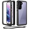 Beeasy Cover per Samsung S21 Impermeabile IP68, 360 Militare Antiurto Indistruttibile Resistente Doppia Rugged Protezione Custodia, Ermetica Antipolvere Subacquea Waterproof Case, 6,2