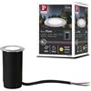 Paulmann 94365 Lampada da esterni LED faretto da incasso a pavimento IP65 tonda 1x2 Watt acciaio legato spazzolato plastica 3000 K