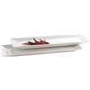 MÄSER Domestic Professional Trendy Line 923315 Set 2 Piatti rettangolari 32x11 cm