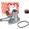 febi bilstein 34957 alloggiamento termostato con interruttore temperatura e guarnizione, 1 unità