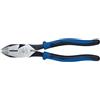 Klein Tools J2000-9NE Pinze da elettricista con tronchese laterale, prodotte negli Stati Uniti, ad alta leva da 22,9 cm, tagliano Acsr, viti, chiodi, fili