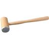 Fackelmann Batticarne in Legno con Guarnizione in Metallo 32 cm