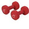Conquest Os Coppia manubri per aerobica da 3 kg rivestiti in neoprene