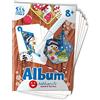 Sabbiarelli Sand-it For Fun - Album Palla di Natale 3D - 5 Cartoncini Adesivi A5 per Sand Art per Creare 1 Addobbo di Natale | SABBIA COLORATA NON INCLUSA | Lavoretti per Bambini dagli 8 ai 12 anni