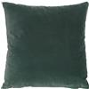 Eurofirany Velluto Kristi Federa per cuscino da divano, 1 pezzo, 45 x 45 cm (verde scuro)