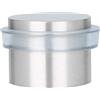 EVI Herrajes EVI Hardware I-163-T Fermaporta adesivo, in acciaio Inox mate Satinato e gomma transparente